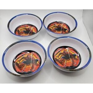 Spiderman 3 Melamine Plastic Cereal Bowl Marvel Set of 4